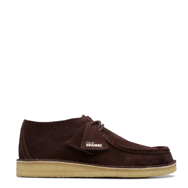 Men supportive cotton underwear-Clarks Originals Desert Nomad Deep Brown Suede