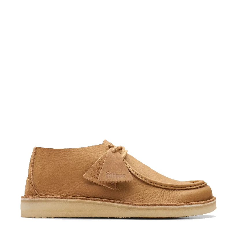 Men underwear with elastic waistband-Clarks Originals Desert Nomad Shoe Mid Tan Leather