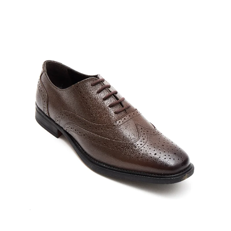 High-quality men trunks-Mens Leather Formal Comfort Shoes-30817_Brown