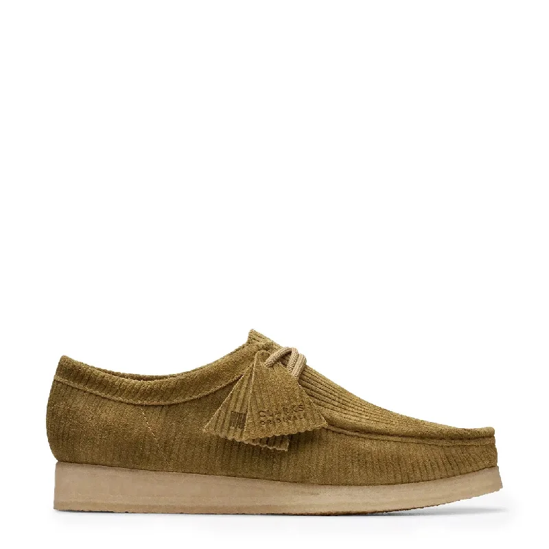 Men sports briefs-Clarks Originals Wallabee Mid Green