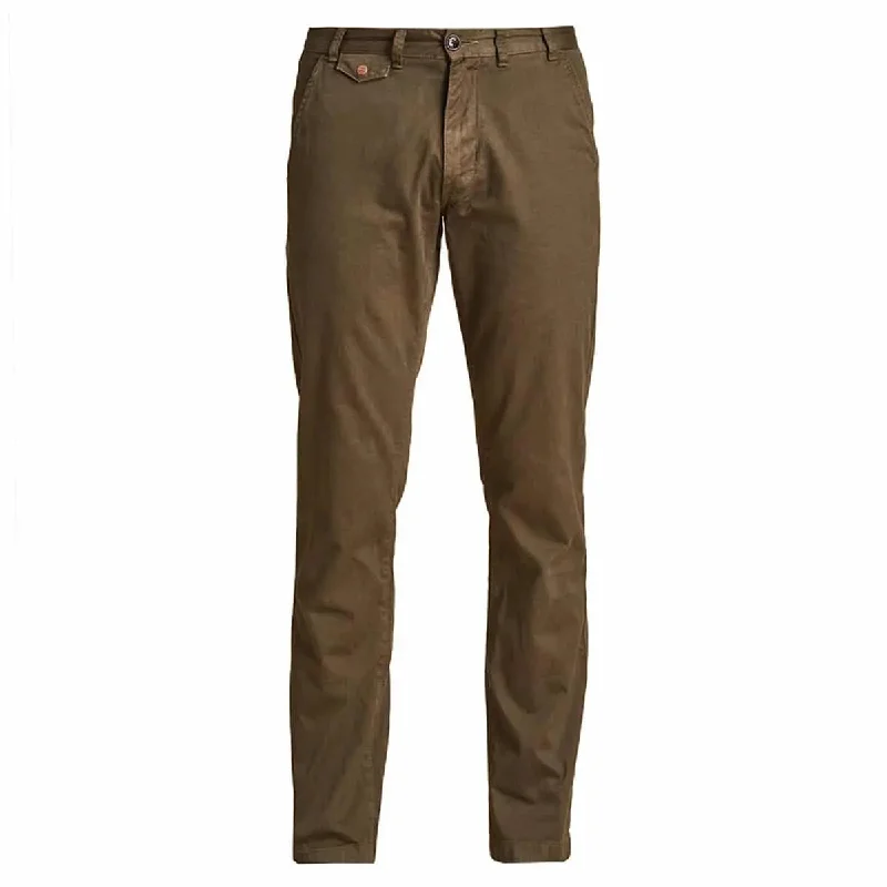 Barbour Neuston Twill Trousers Stone