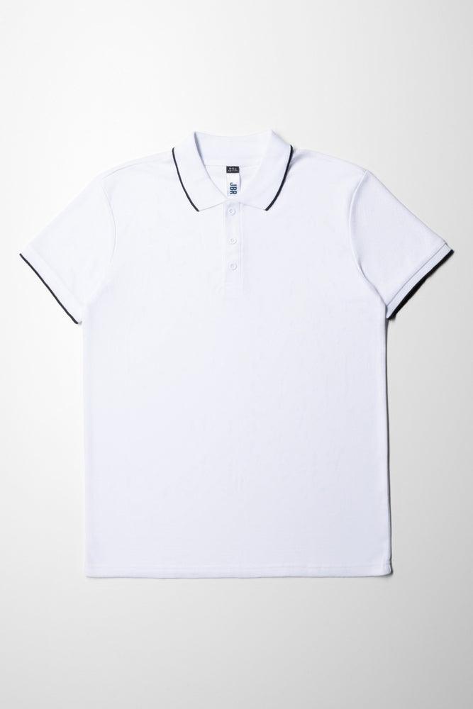 Short Sleeve Golfer White