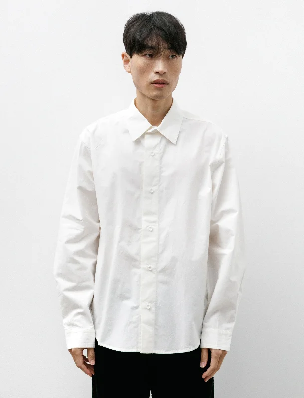 Filter Shirt Cotton Washi Off-White