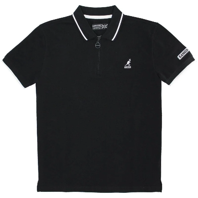 Kangol Circle Way Short Sleeve Pique Polo