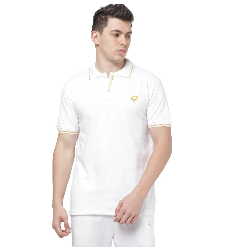 djbravo47 Men's White - Premium Polo T-shirt