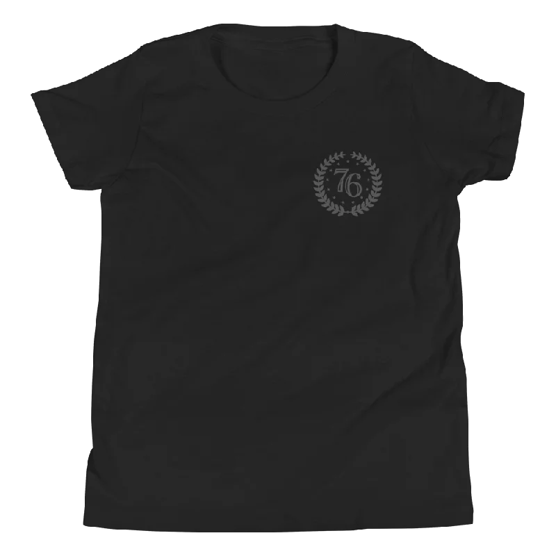 76 Crest Basic Tee - Youth - Blacked Out (LIMITED)