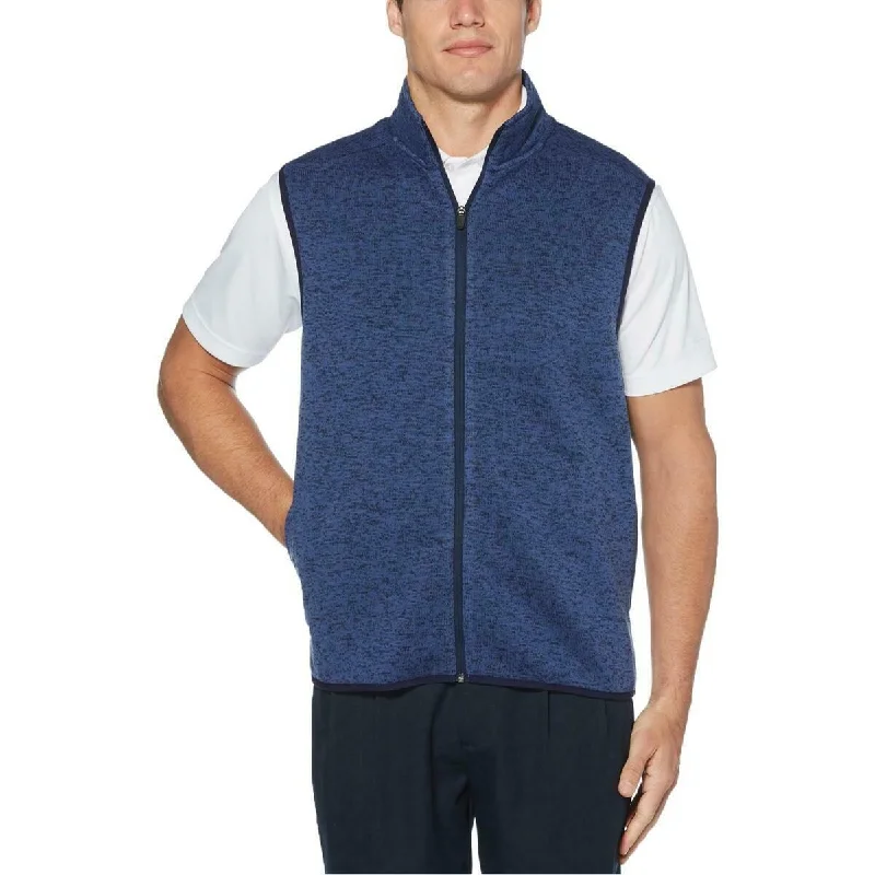 PGA Tour Men's Fleece Golf Vest Brnoverflw Size XX Large