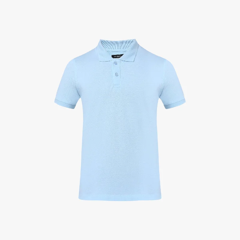 Boy's Regular Fit Solid Polo T-Shirt