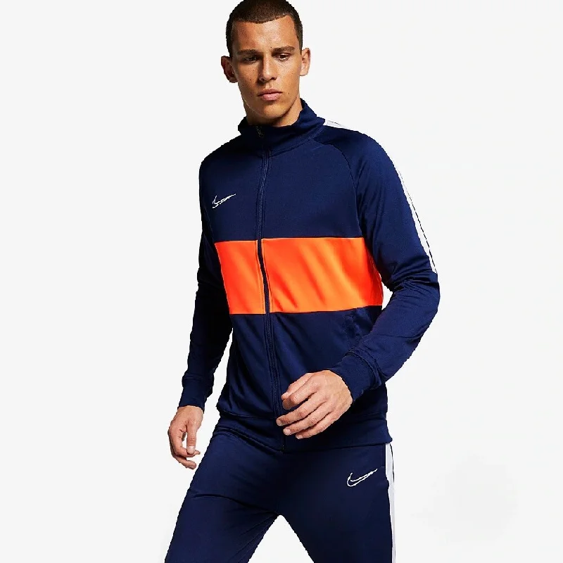 Nike Men's Academy Dri-Fit Colorblocked Soccer Jacket Blue Size Extra Large - XL