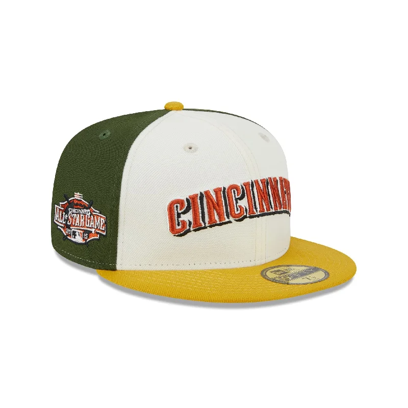 Cincinnati Reds Two Tone Honey 59FIFTY Fitted Hat