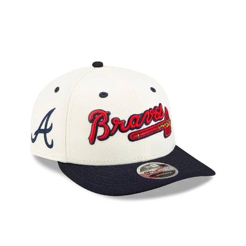 FELT X Atlanta Braves Low Profile 9FIFTY Snapback Hat