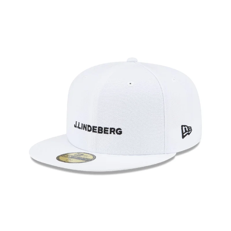 J. Lindeberg White 59FIFTY Fitted Hat