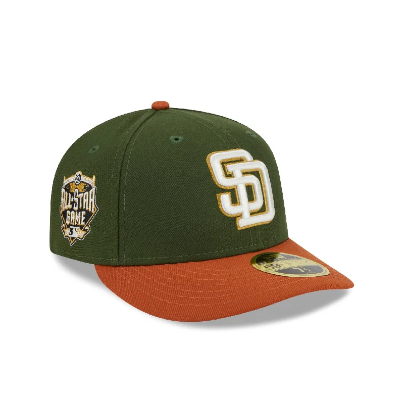 San Diego Padres Scarlet Low Profile 59FIFTY Fitted Hat