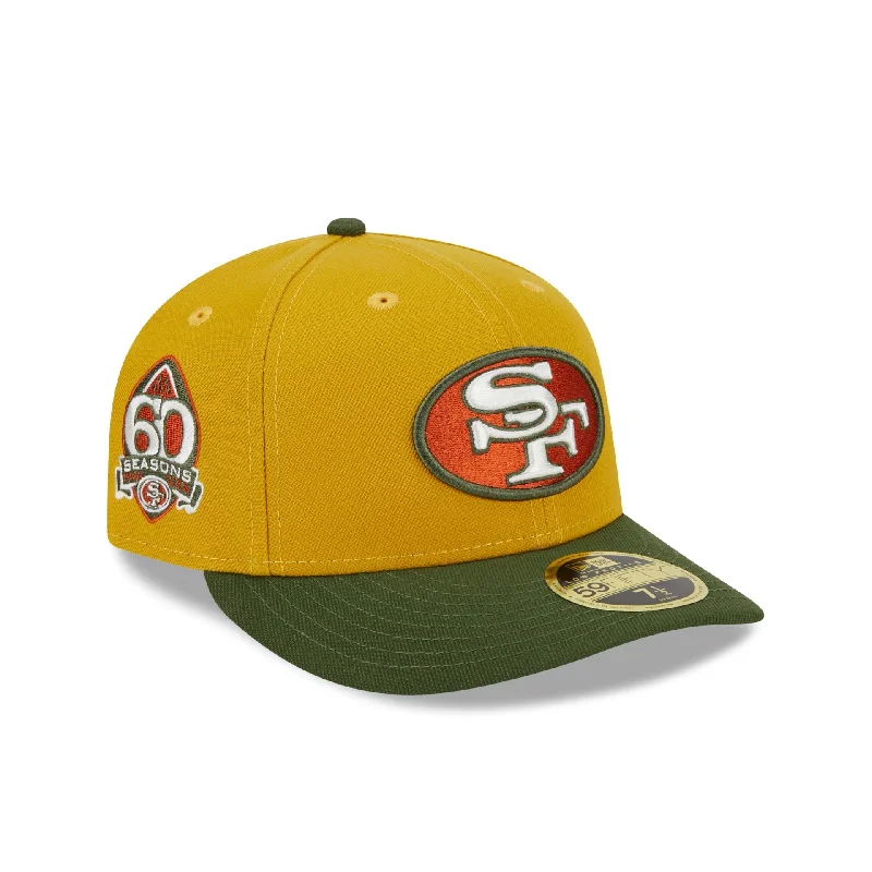 San Francisco 49ers Cinnamon Sage Low Profile 59FIFTY Fitted Hat