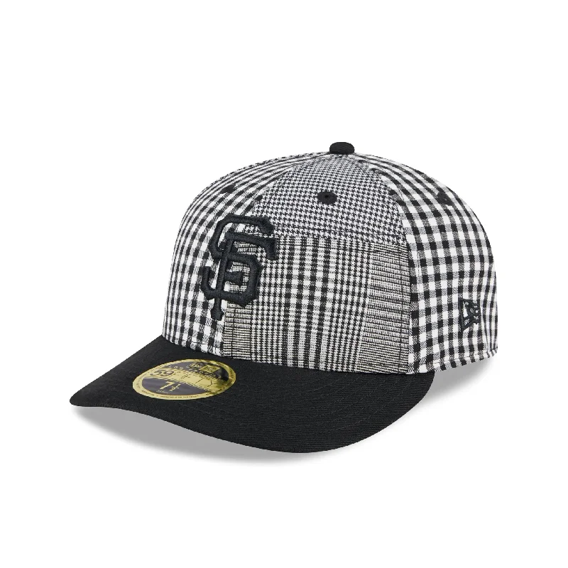 San Francisco Giants Patch Plaid Low Profile 59FIFTY Fitted Hat