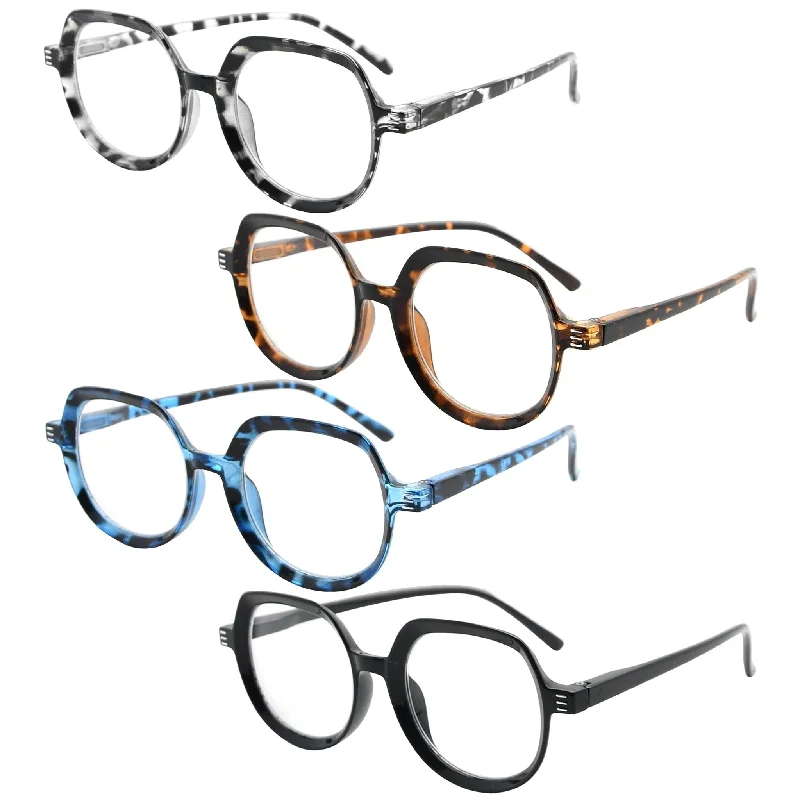 4 Pack Vintage Chic Reading Glasses R2016