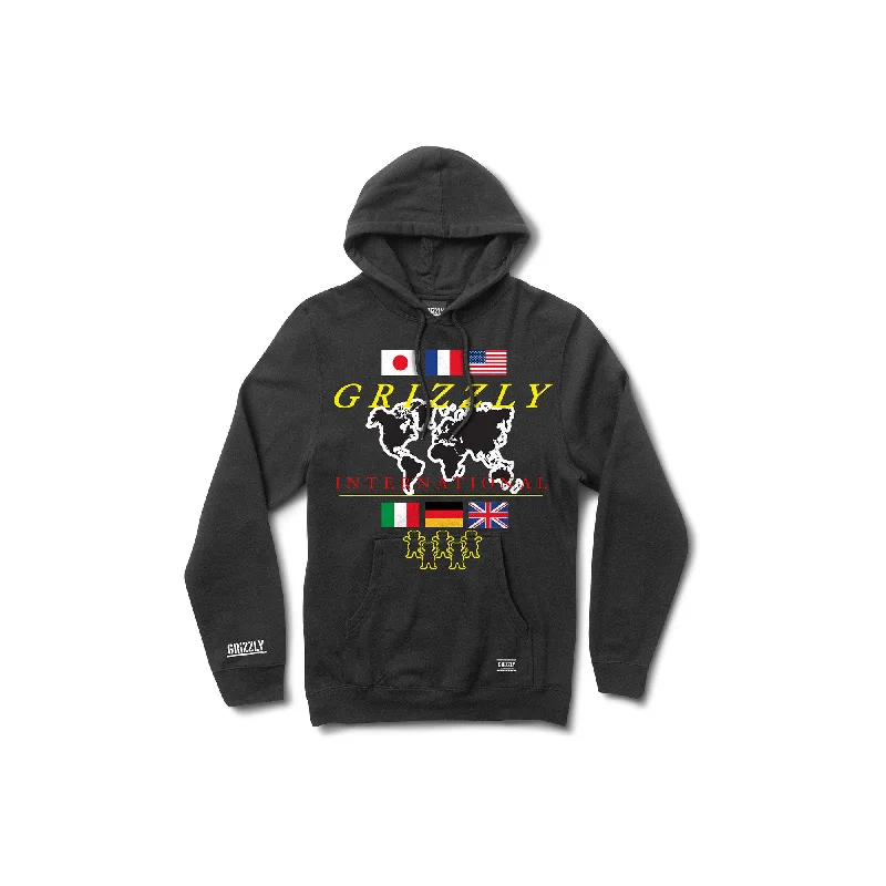 Atlas Pullover Hoodie - Black