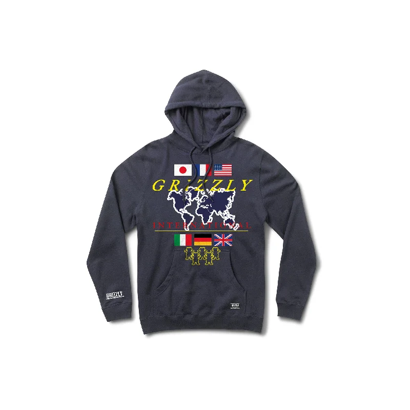 Atlas Pullover Hoodie - Navy