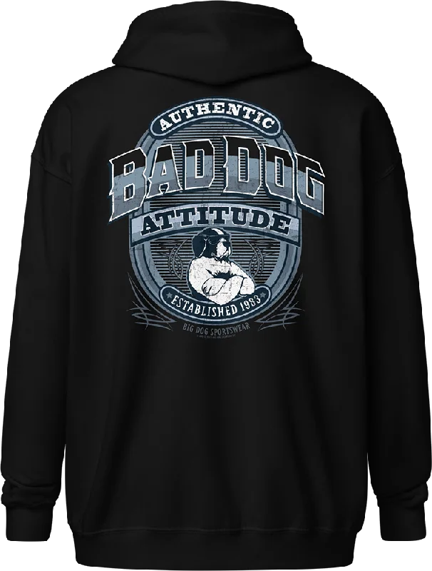 ATTITUDE SINCE 83 GRAPHIC FULL ZIP HOODIE