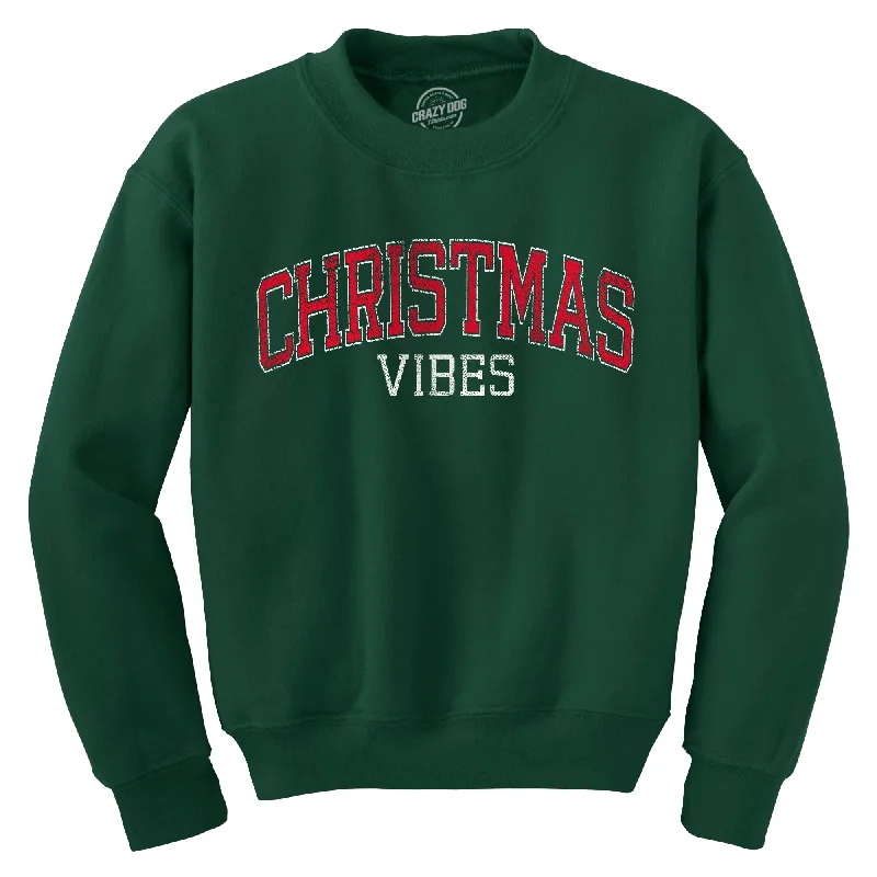 Christmas Vibes Crew Neck Sweatshirt