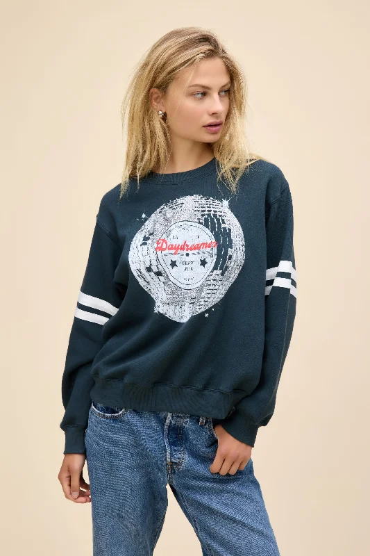 Daydreamer Disco Ball Varsity Sweatshirt