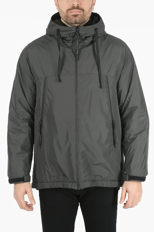 Gian Carlo Rossi Reversible Hooded Jacket