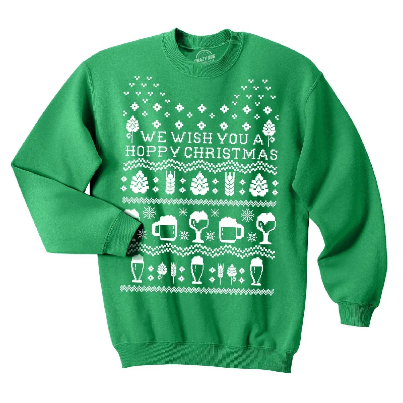 Hoppy Christmas Crew Neck Sweatshirt