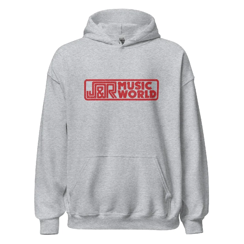 J&R Music World Hoodie | Old School NYC Record Store Throwback Sweatshirt