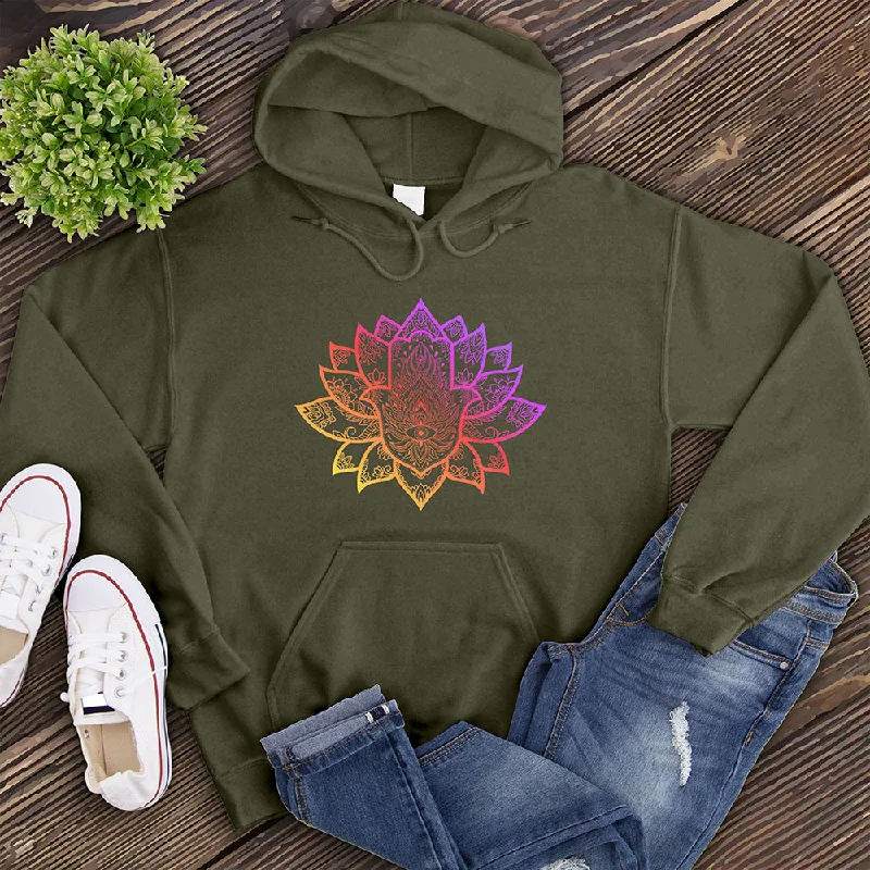 Rainbow Hamsa Hoodie