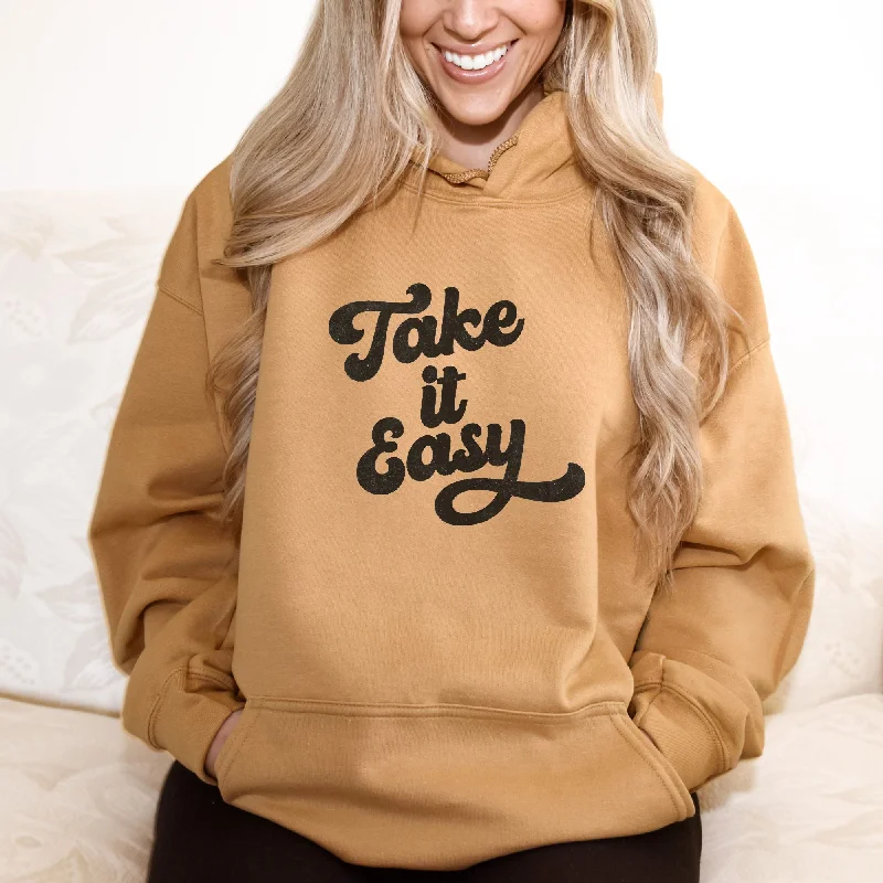 Take It Easy Hippie Vibes Gildan Crewneck or Hoodie Sweatshirt *UNISEX FIT*