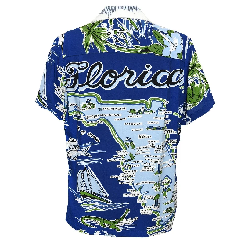 Print Top - Florida Navy