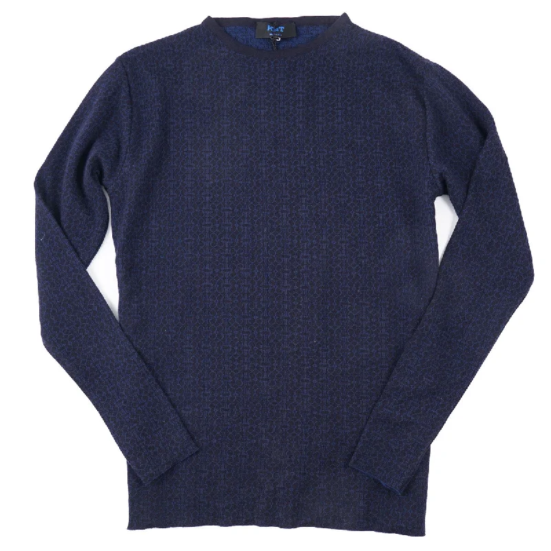 Kiton KNT Patterned Cotton Sweater