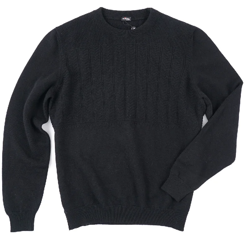 Kiton Patterned  Knit Cashmere Sweater