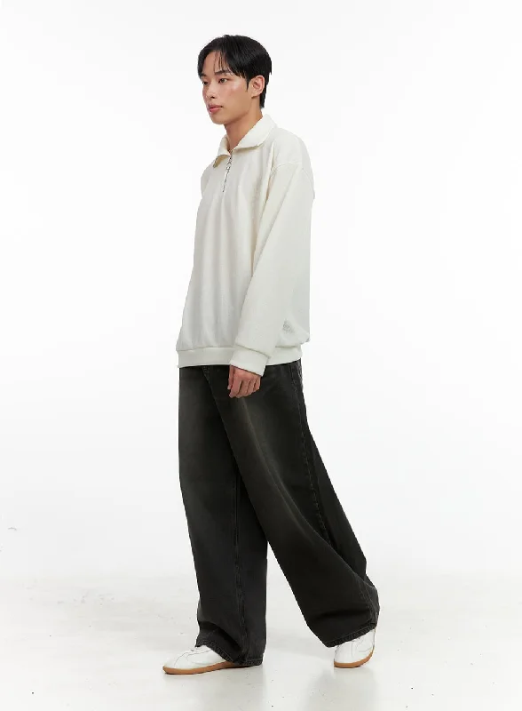 Men's Daze Wide-Leg Jeans IN426