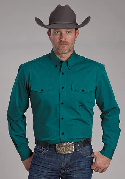 Men's Roper Button Down Shirt #03-001-0365-0128