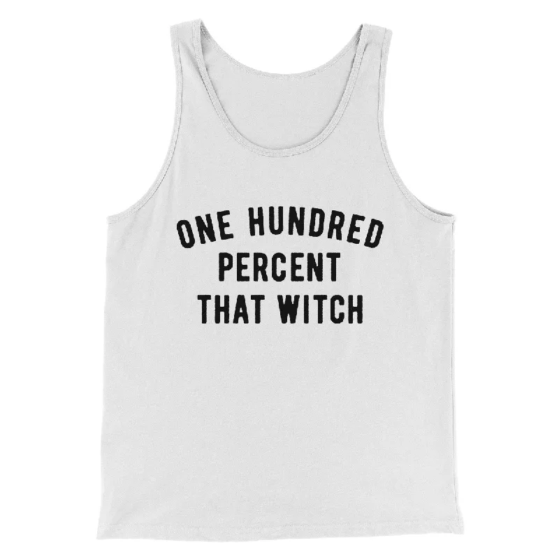 100% That Witch Men/Unisex Tank Top