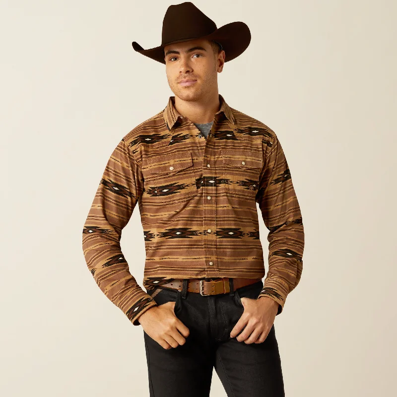 Men's Ariat Retro Hobart Snap Front Shirt #10053874