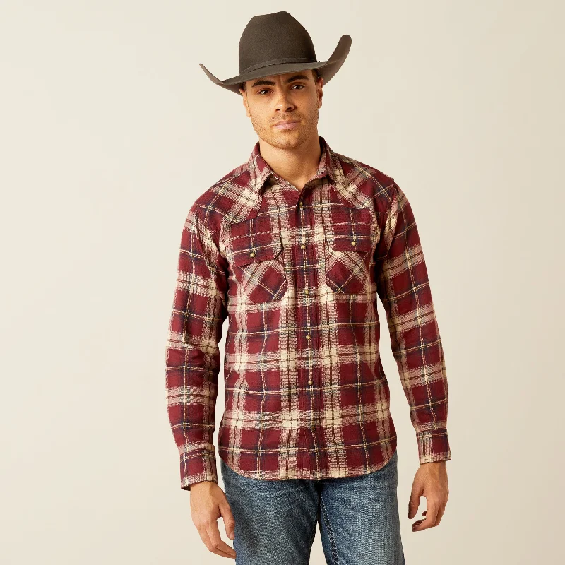 Men's Ariat Retro Harlee Snap Front Shirt #10053879