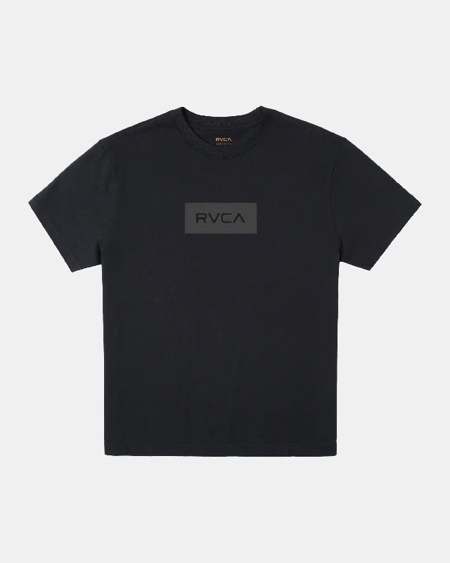 Big Label Short Sleeve Tee - Black