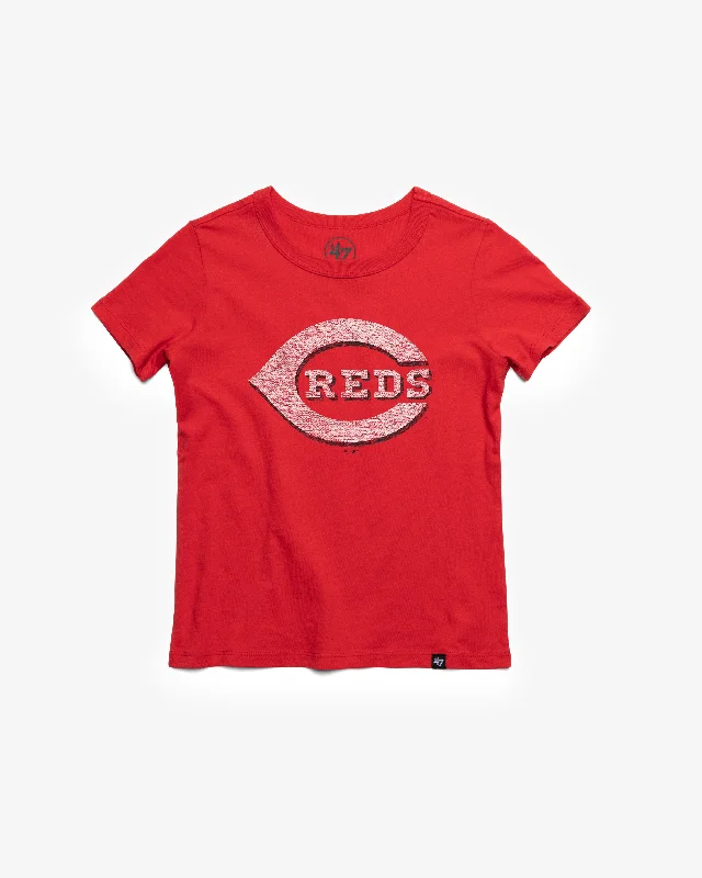 CINCINNATI REDS PREMIER '47 FRANKLIN TEE KIDS