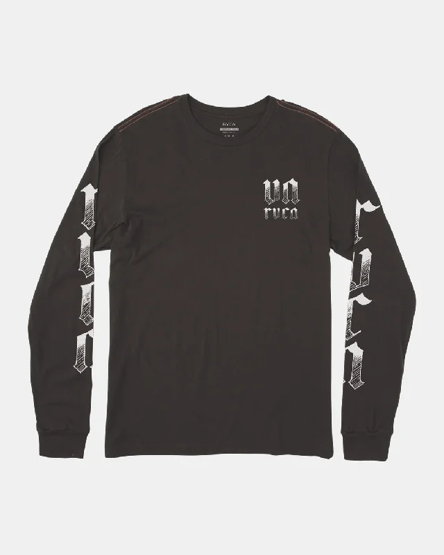 Cousin Of Death Long Sleeve Tee - Pirate Black