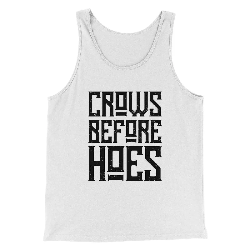 Crows Before Hoes Men/Unisex Tank Top