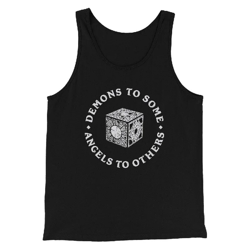 Demons To Some Angels To Others Funny Movie Men/Unisex Tank Top