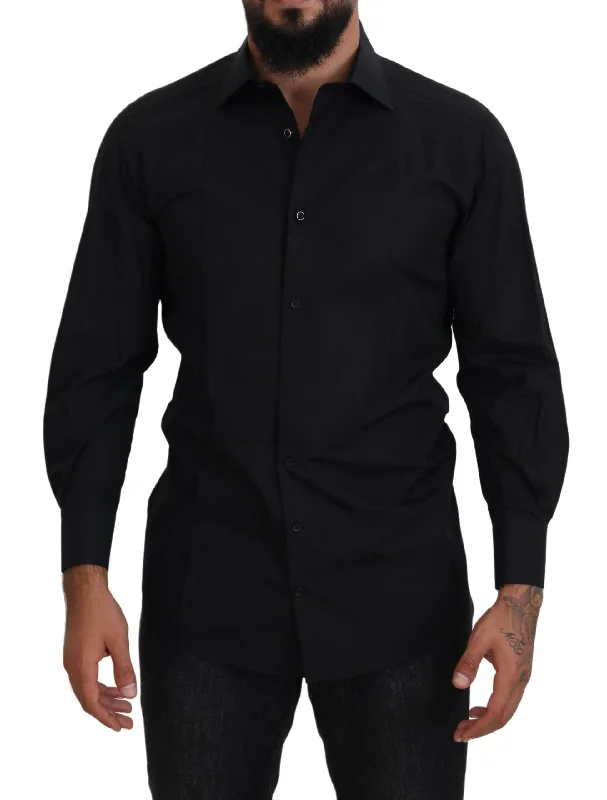 Dolce & Gabbana Elegant  Formal Long Sleeve Men's Shirt