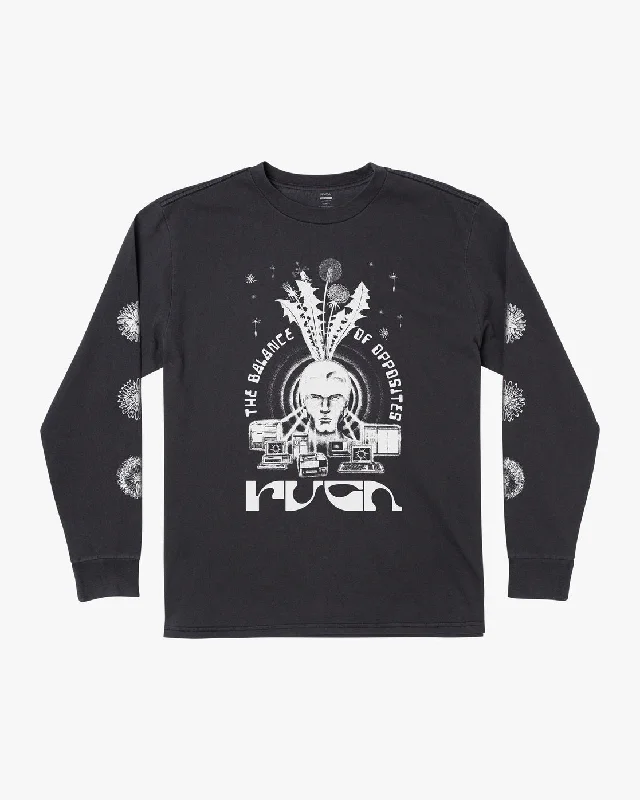 Duality Long Sleeve Tee - Black