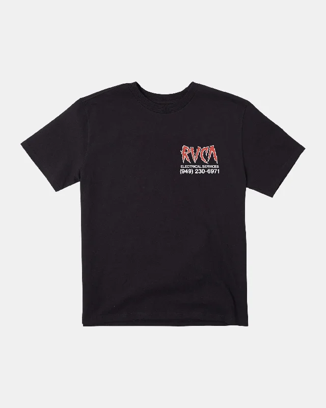 Electrical Services Short Sleeve Tee - Black