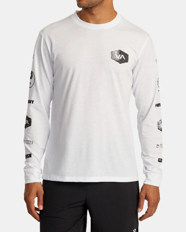 Element Streak Long Sleeve Tee - White