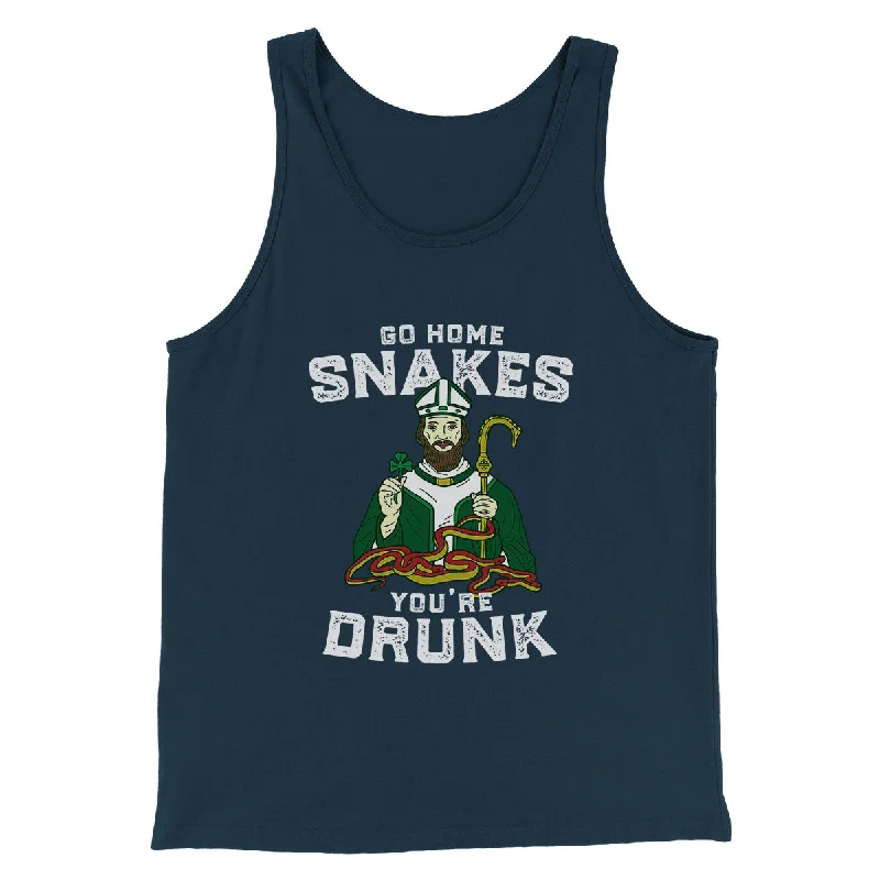 Go Home Snakes Men/Unisex Tank Top