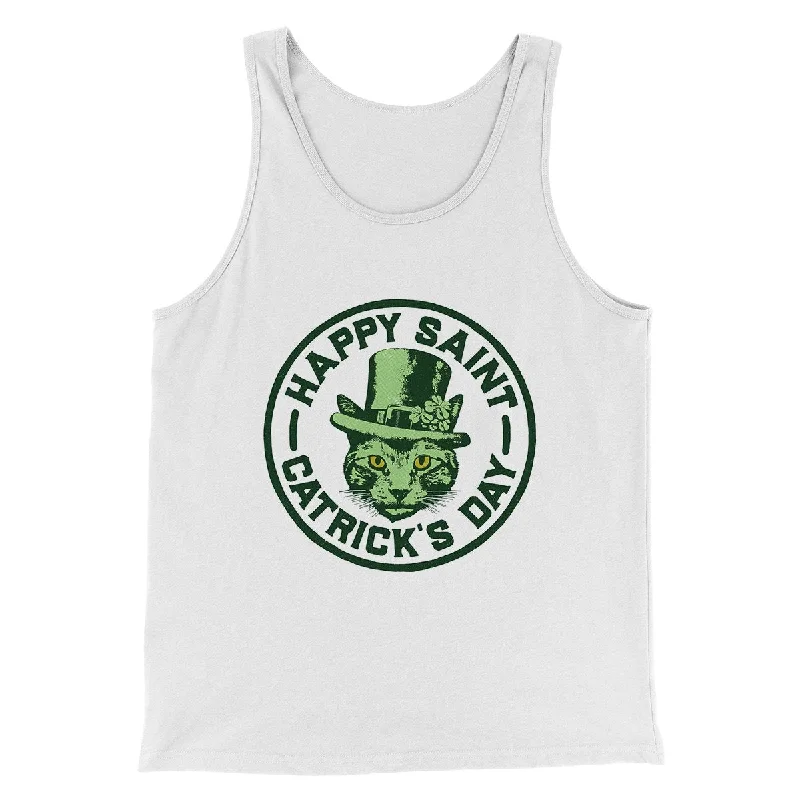 Happy Saint Catrick's Day Men/Unisex Tank Top