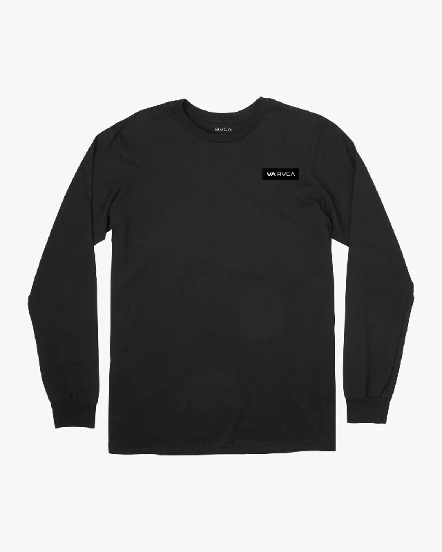 Icon Performance Long Sleeve Tee - Black